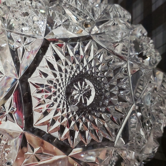 19th Century Hand cut crystal bowl - Picture 3 of 4